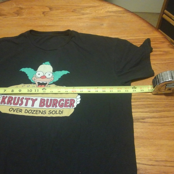 🍔🤡 Krusty Burger Clown 📺 The Simpsons ☁️ Shirt XXL 2XL 🔥 Rare ✨️ - Picture 6 of 8
